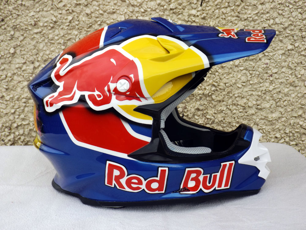 bell red bull motocross helmet